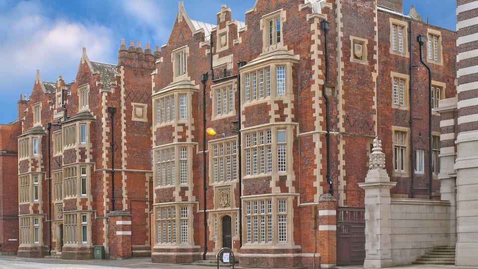 Street in Eton (near Windsor in England) with historical buildings; Shutterstock ID 167325974