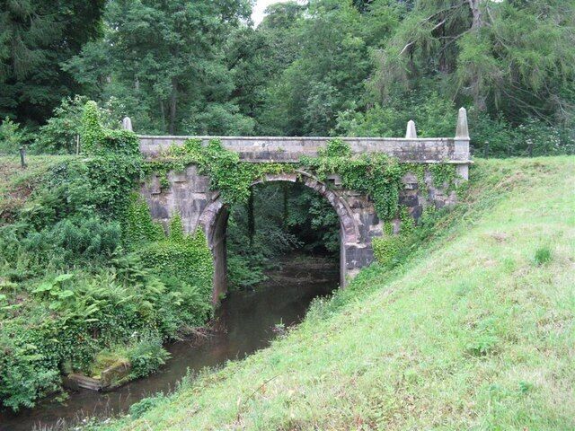 Bridge over the Gifford Water at Yester House