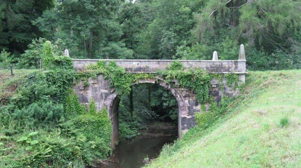 Bridge over the Gifford Water at Yester House