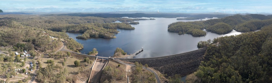 Lake Monduran near Gin Gin . Queensland,Australia.
