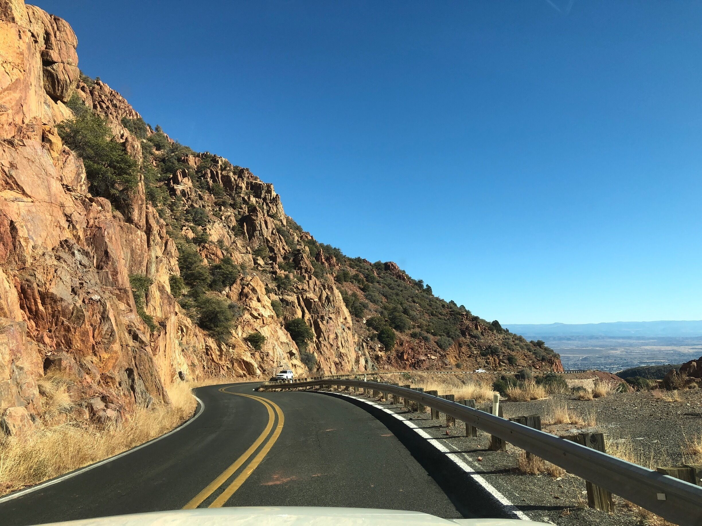 On the road to Jerome ,AZ