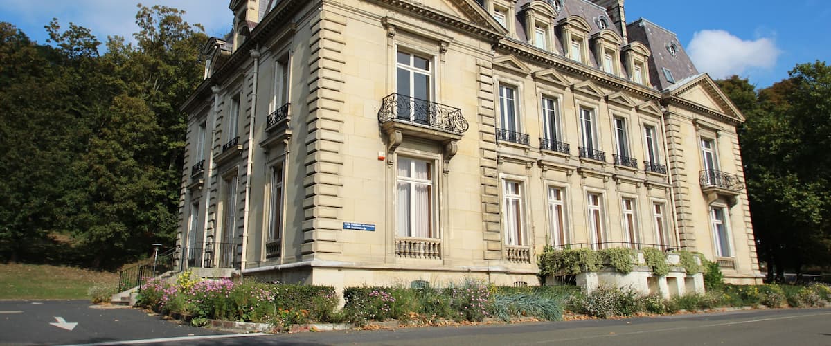 Vilvert castle located in the Inra research center in Jouy-en-Josas, France.