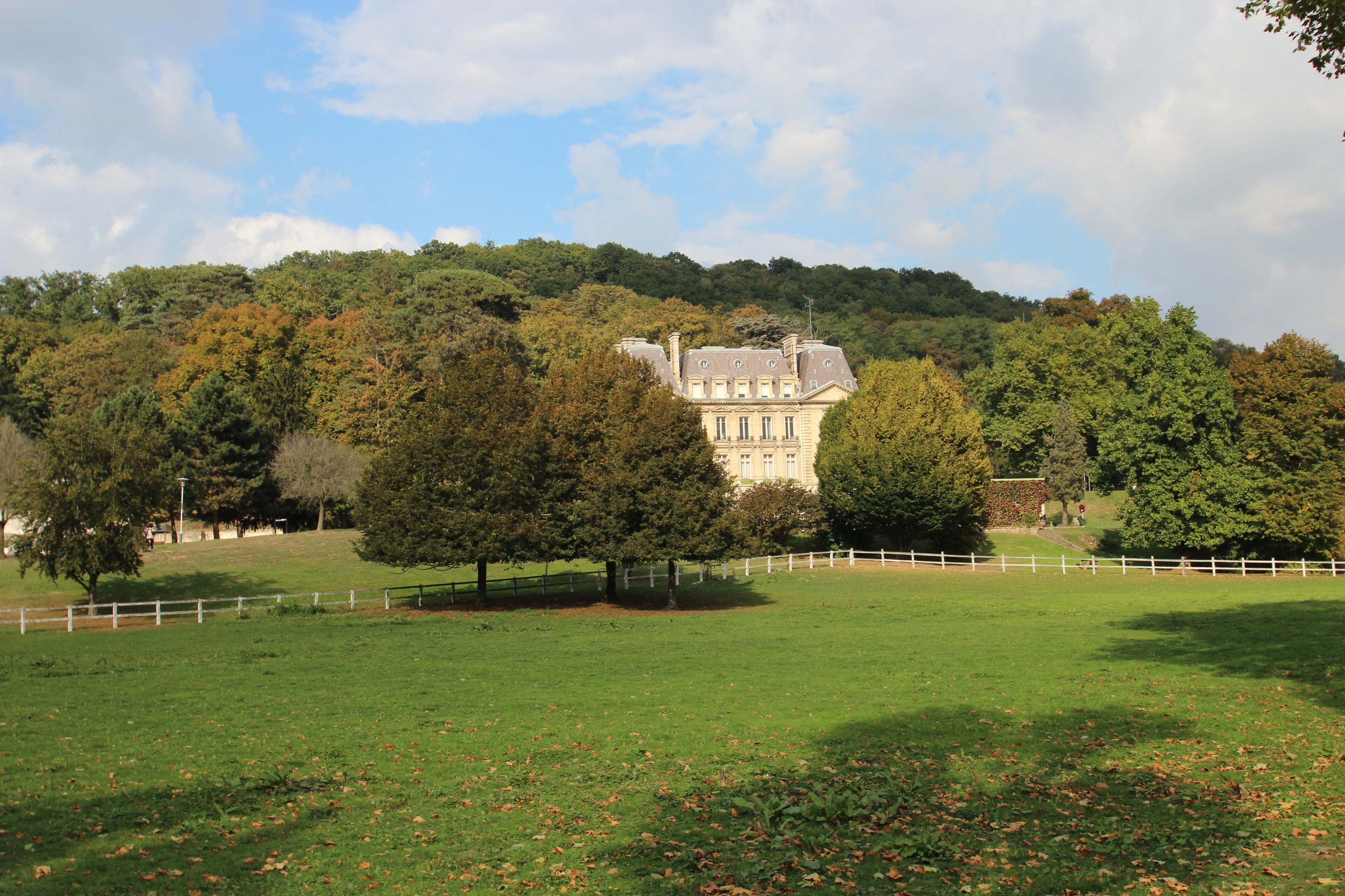 Vilvert castle located in the Inra research center in Jouy-en-Josas, France.
