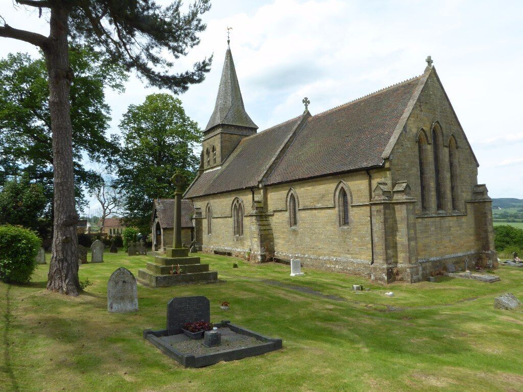 Photograph of St Mary's Church, Cleeton St Mary, Shropshire, England