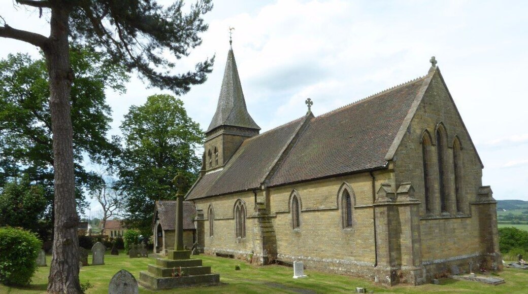 Photograph of St Mary's Church, Cleeton St Mary, Shropshire, England