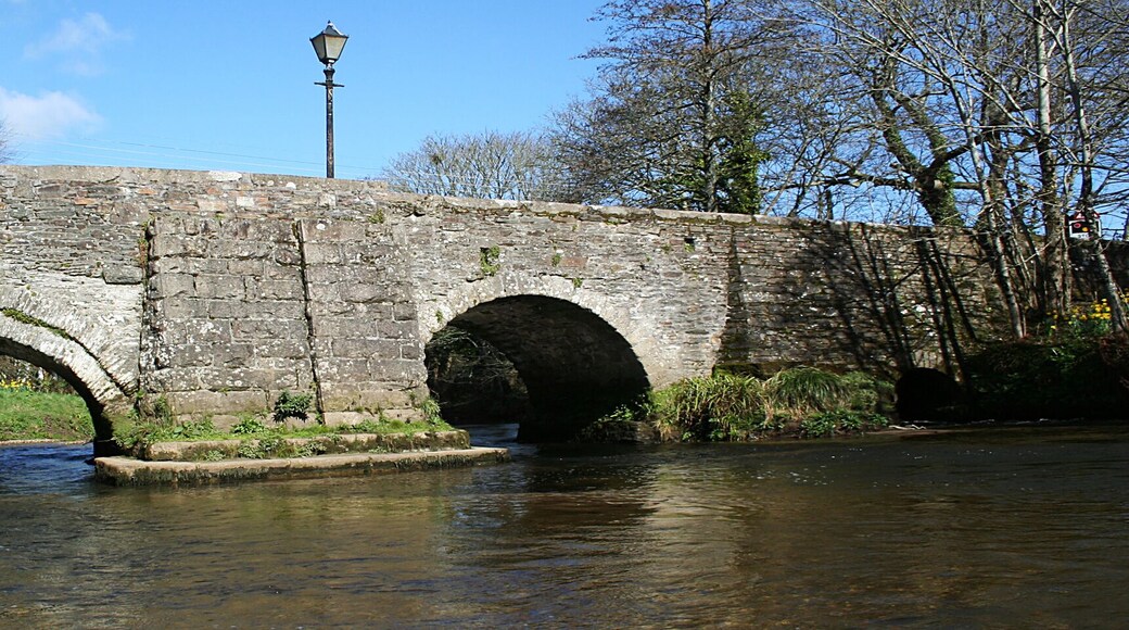 Lostwithiel's 12th-century bridge