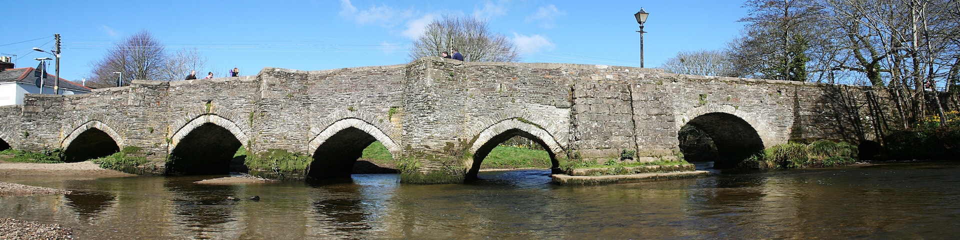 Lostwithiel's 12th-century bridge