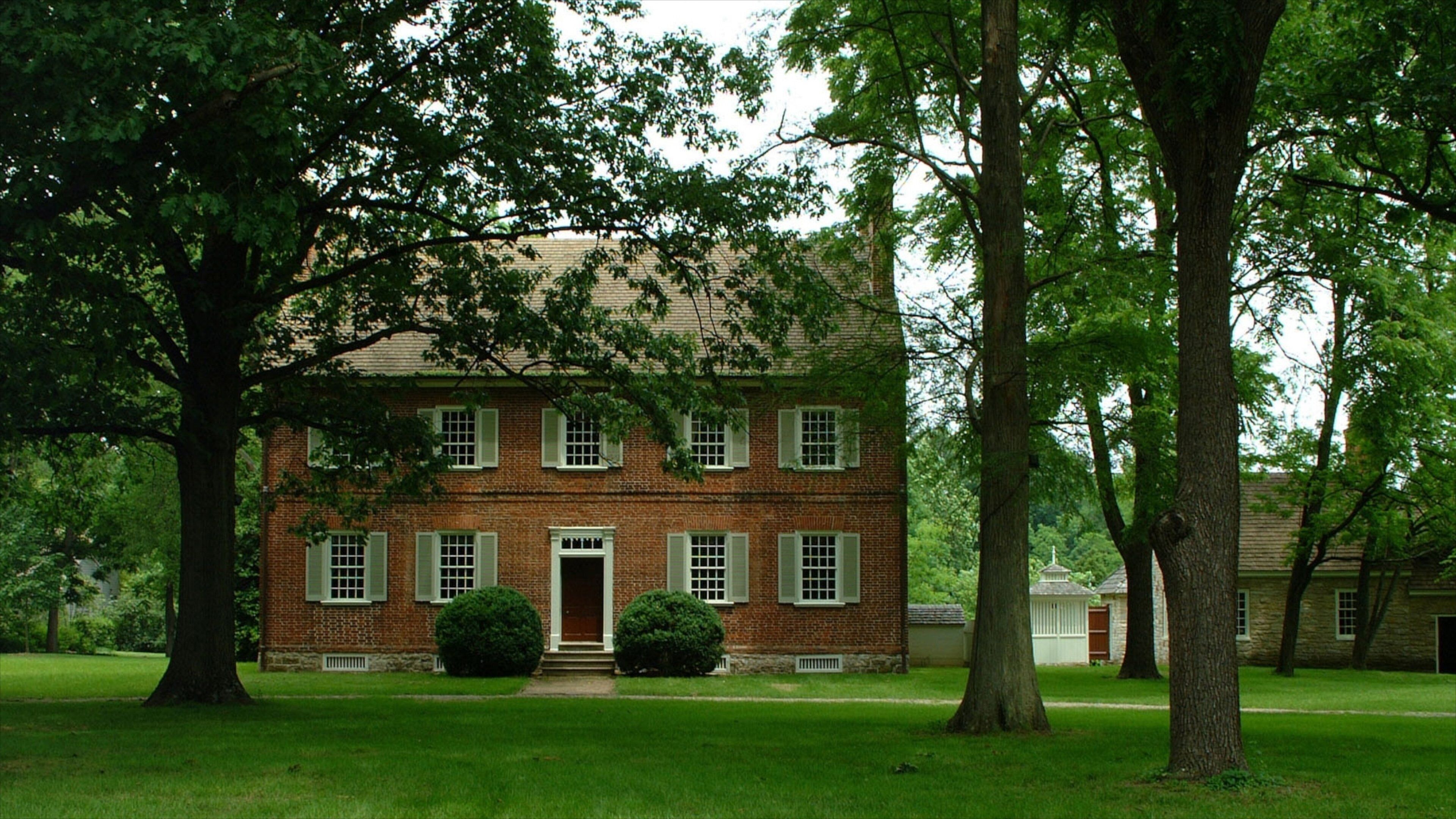 Louisville caratteristiche di architettura d\'epoca, casa e piccola città o villaggio