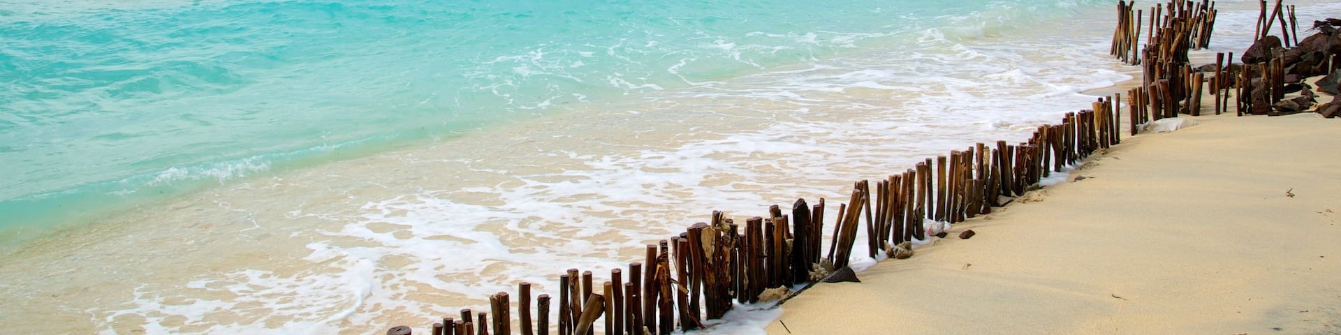 Lombok which includes a beach