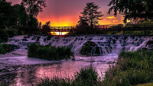 Sunset at Carton house wer