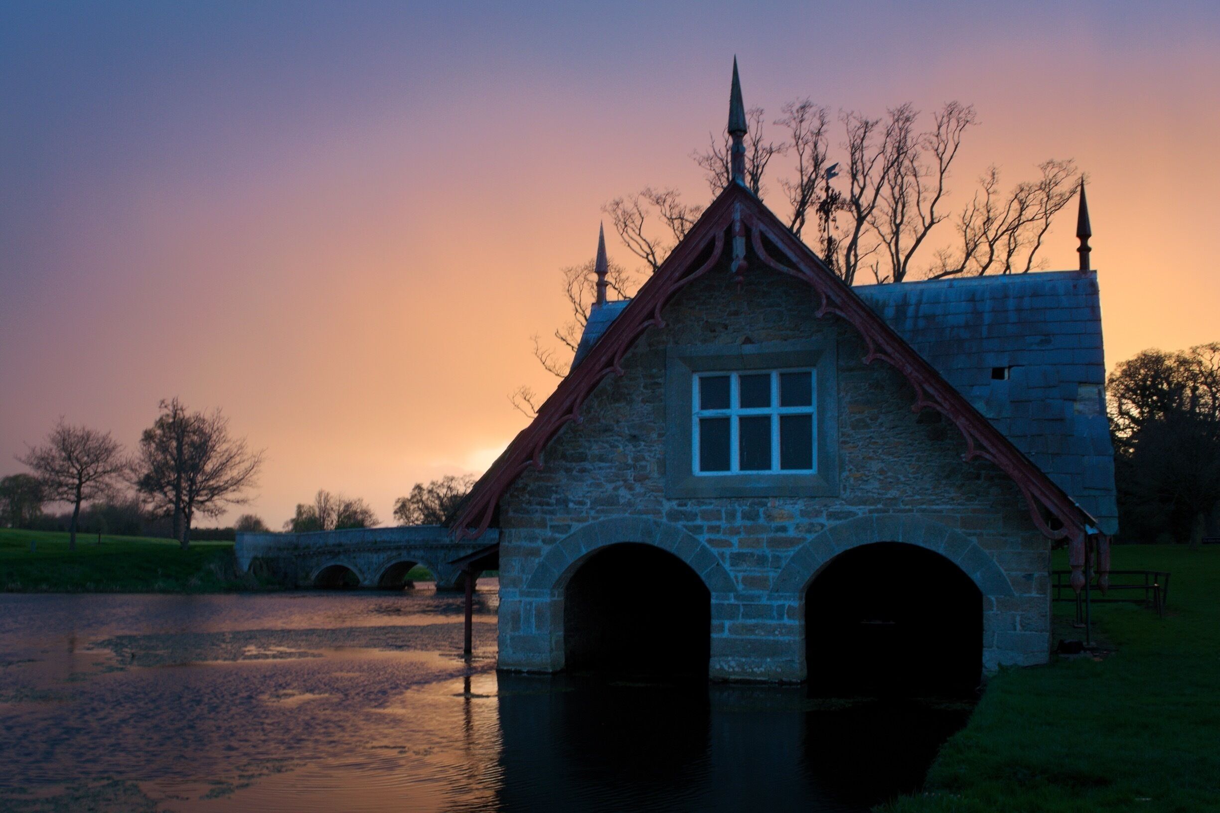The Boathouse at Carton House in Co. Kildare. Love this place