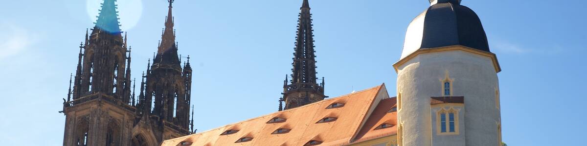 Meissen showing a church or cathedral