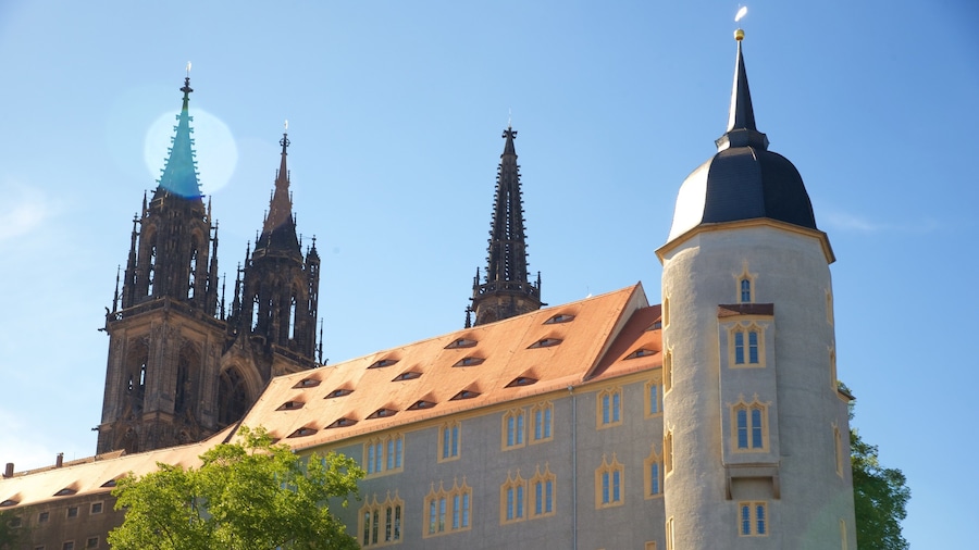 Meissen featuring a church or cathedral