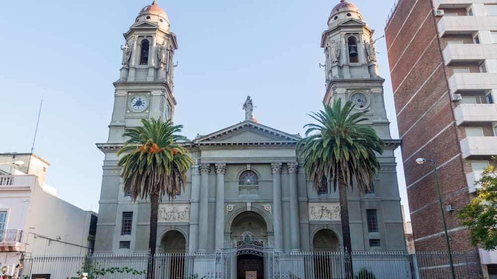 Cathedral of Our Lady of Mercy in Mercedes, Uruguay
