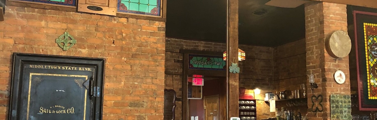 Nana’s Irish Pub was a great and delicious stop off the main road on the way to Asheville, NC. Super cute redesigned bank. The bank door is still in the corner and is not a closet. Highly suggested for a pit stop!