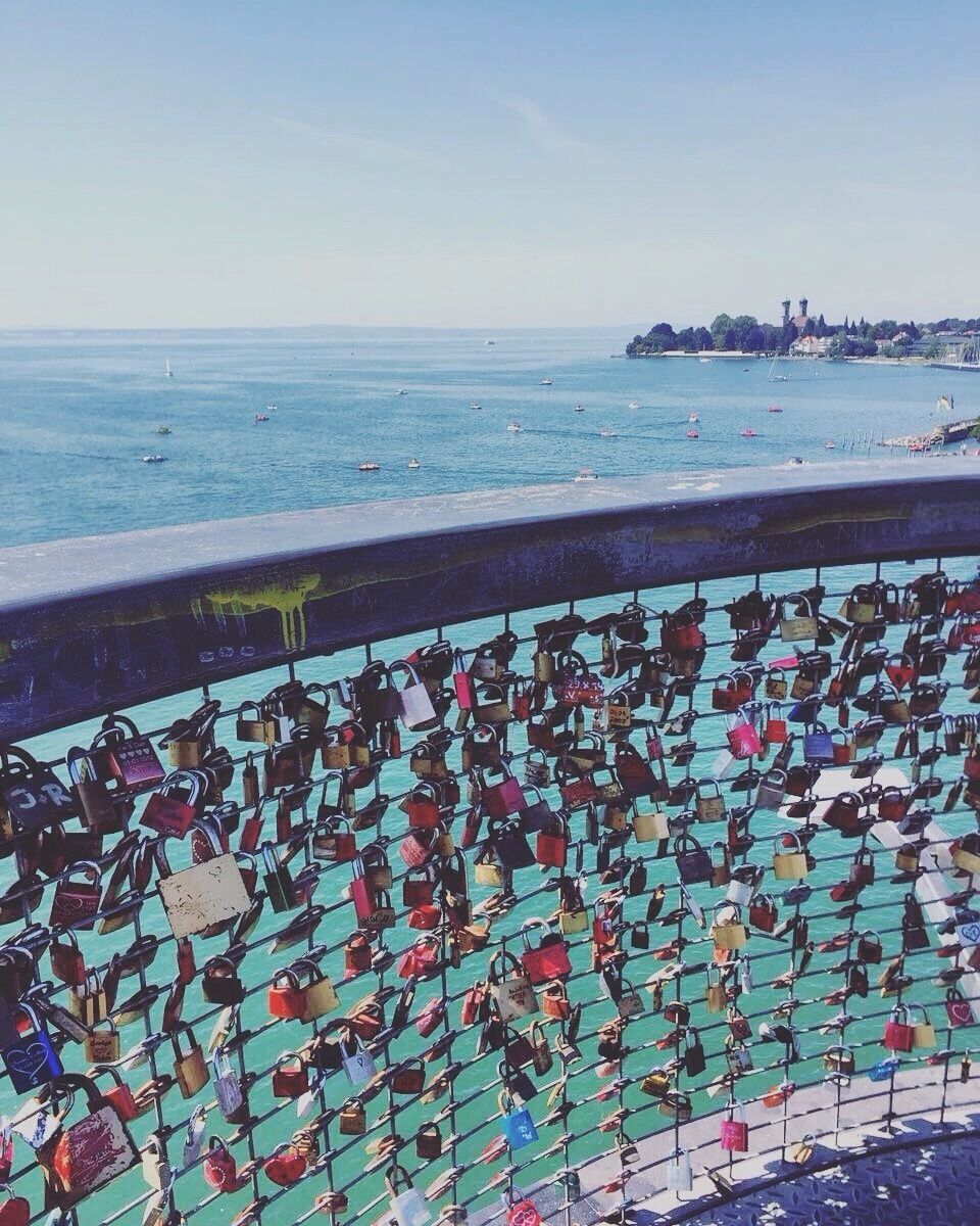 So many chaines #bodensee #friedrichshafen #lake #view #germany