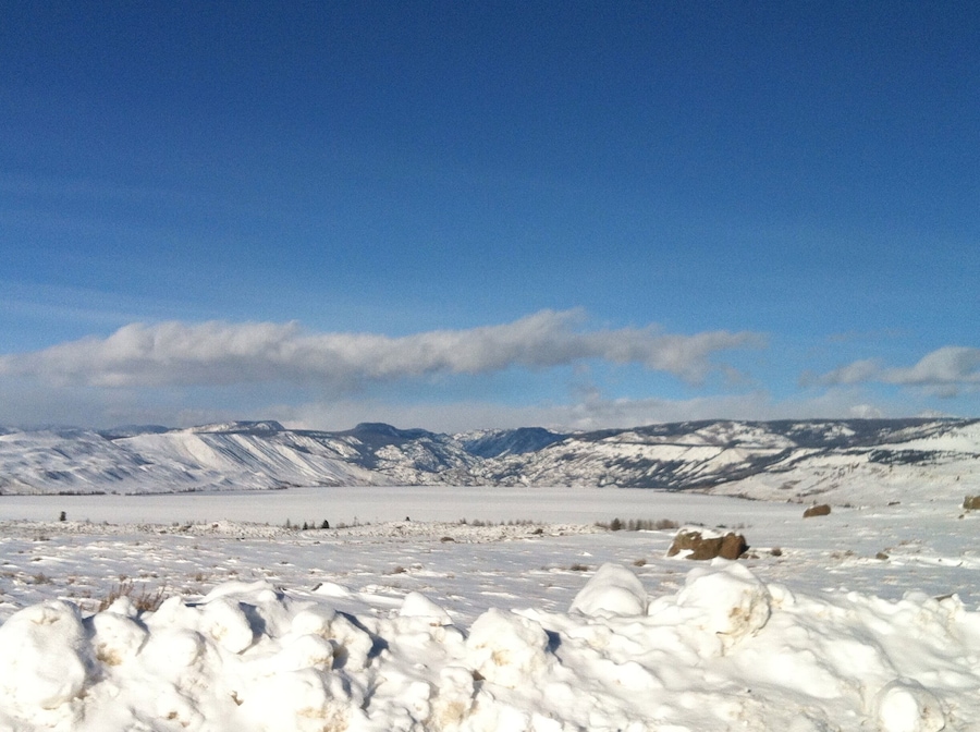 Frosty Fremont Lake in Pinedale, WY. It's hard to stop looking at it and even more difficult to stop photographing it. So breathtaking!