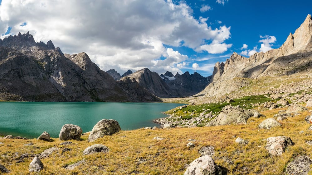 Titcomb Basin, Wind River Range, Bridger Teton National Forest, Pinedale, Wyoming.