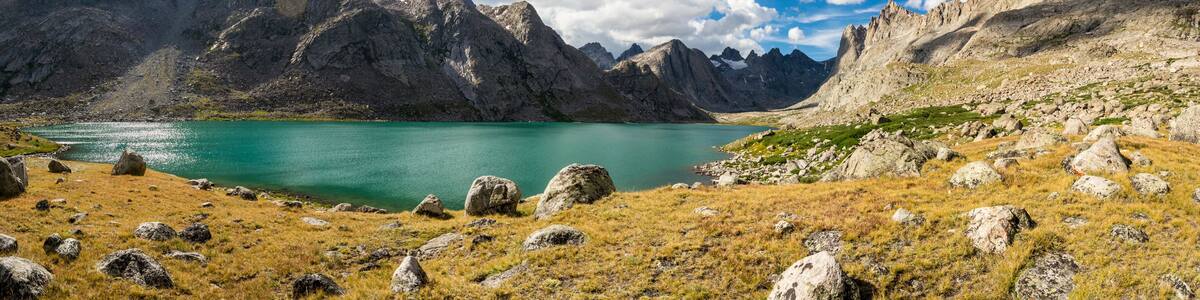 Titcomb Basin, Wind River Range, Bridger Teton National Forest, Pinedale, Wyoming.