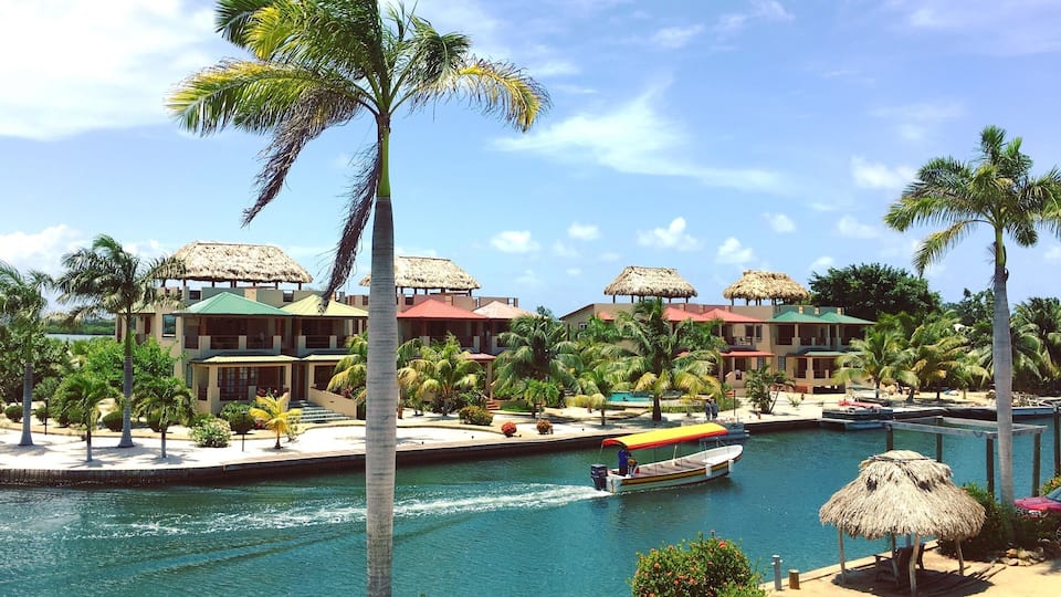 Sunset Point. Placencia, Belize.
