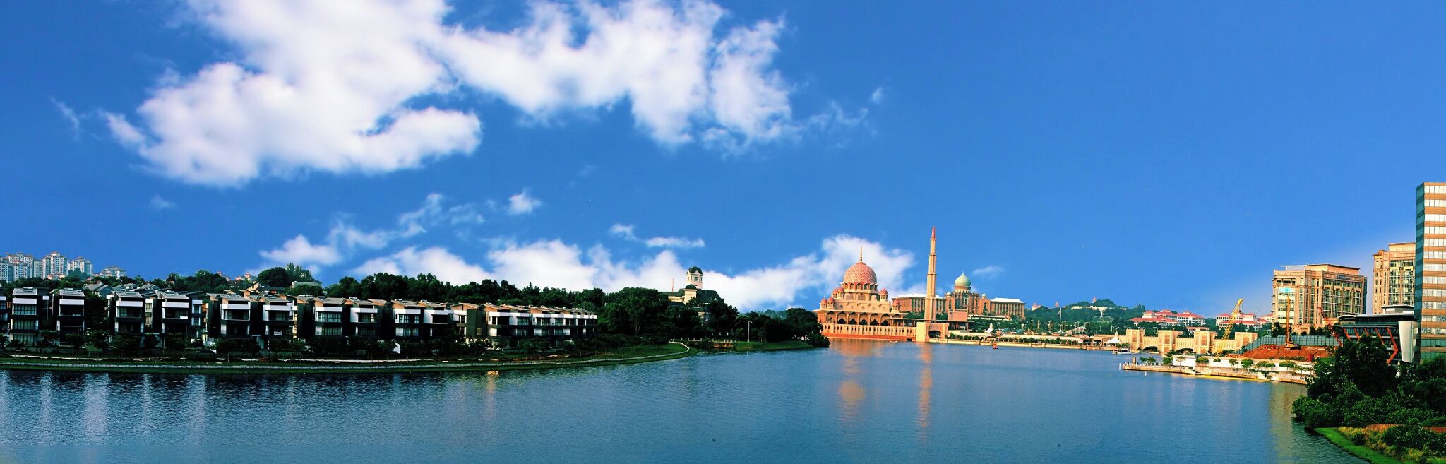 A view from Seri Wawasan Bridge.