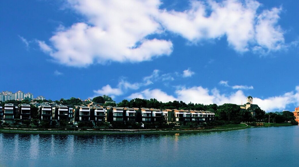 A view from Seri Wawasan Bridge.