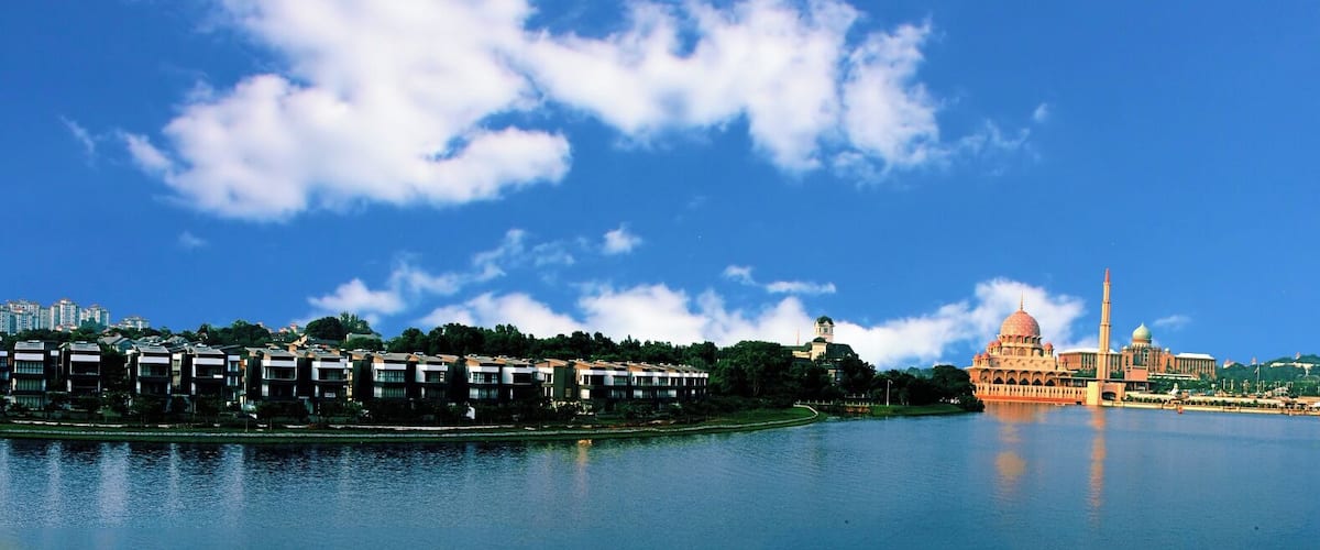 A view from Seri Wawasan Bridge.