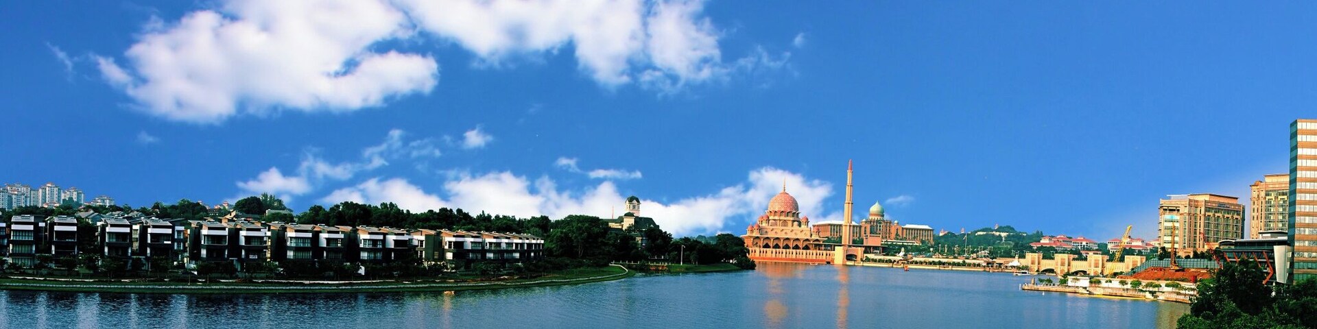 A view from Seri Wawasan Bridge.