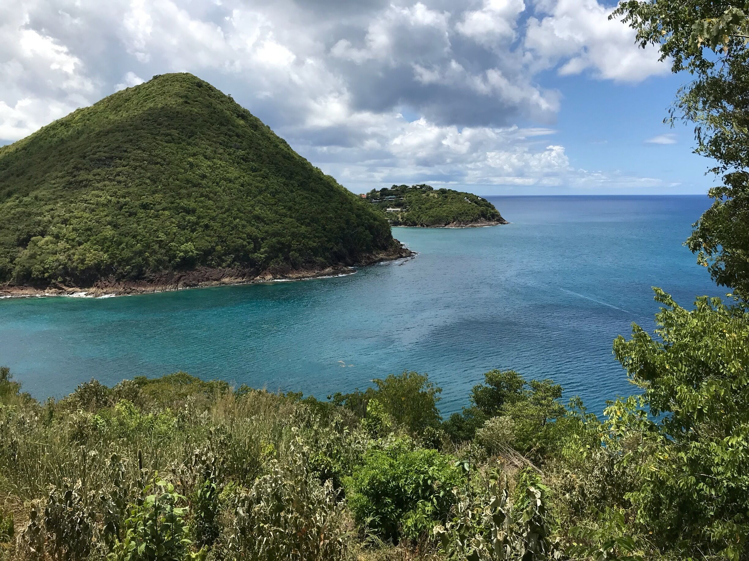 Overlooking Fort Rodney Bay in Gros Islet, #travelsaintlucia