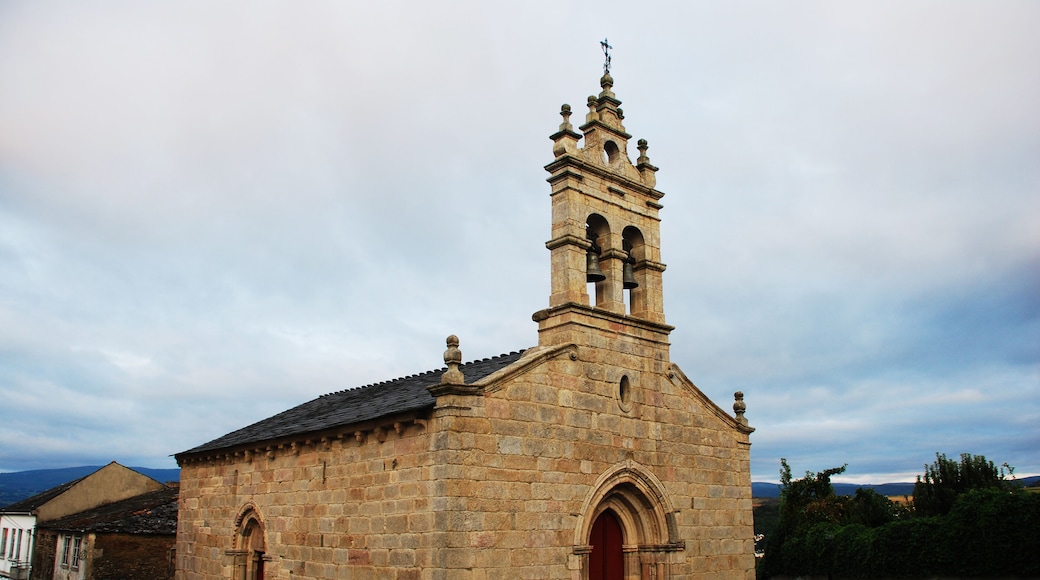 Church in Sarria; Galicia; Spain
