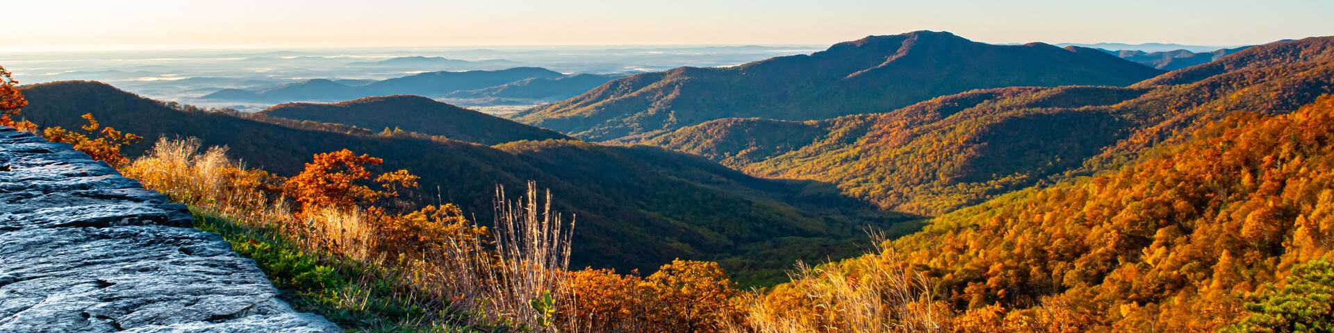 Sunrise in Shenandoah National Park