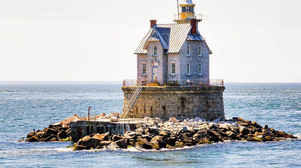 Race Rock Lighthouse, near Fisher's Island, New York.