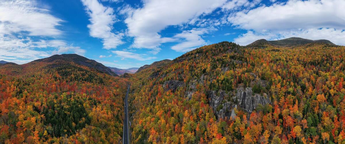 Peak Foilage - Keene, New York