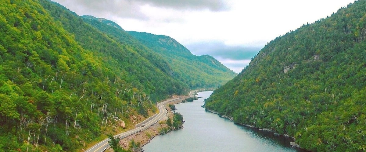 New York 73 is one of the scenic routes in the United States with lush green mountains and hundreds of waterfalls along the way. Love driving here. #newyork #adirondacks #roadtrips #lakes #friends #OnTheRoad