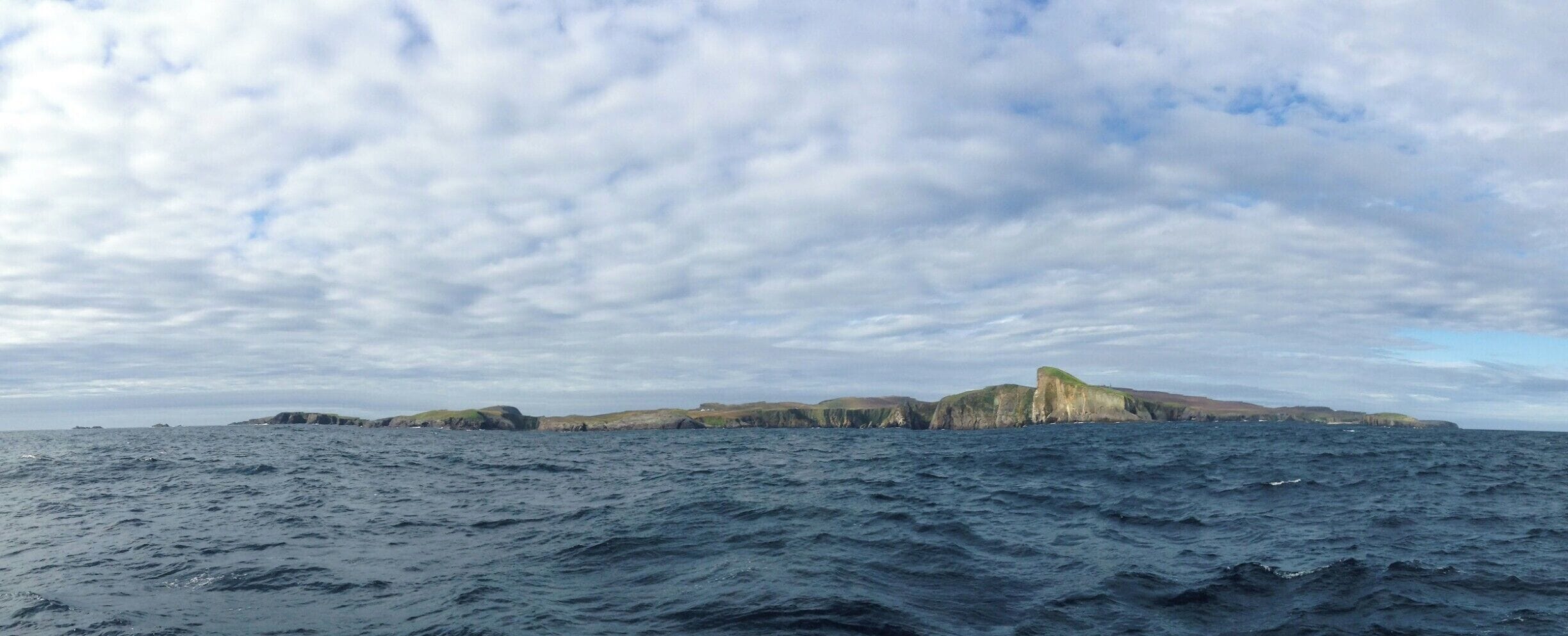 From the Shetlands to Fair Isle. 

www.regenevieve.com/blog/sailing-on-the-fairwinds-off-the-beaten-path/