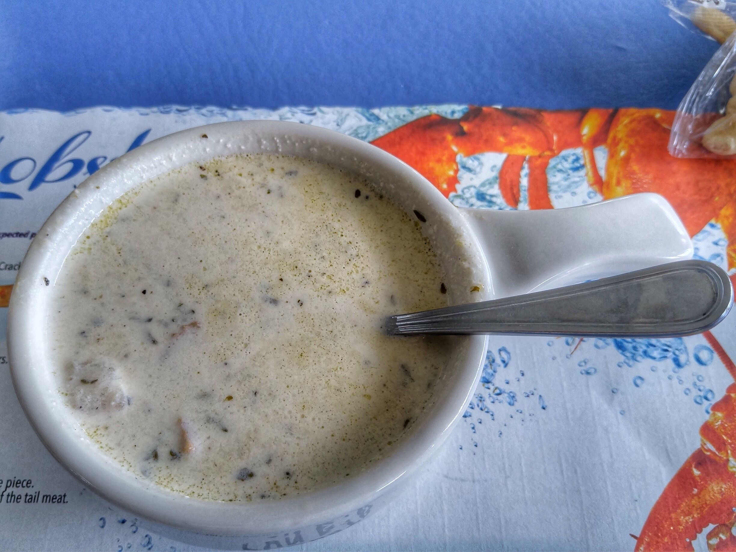 My Favorite Clam Chowder I found while visiting Maine. You have to have Clam Chowder if you are visiting Maine. You have to. 