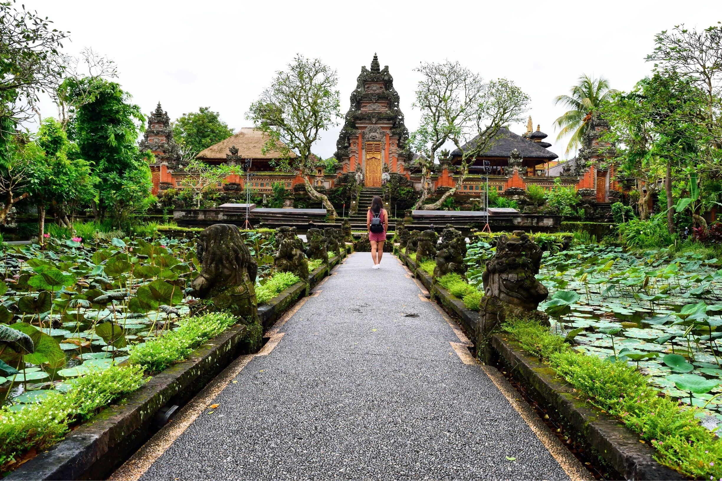 Beautiful temple of goddess Saraswati