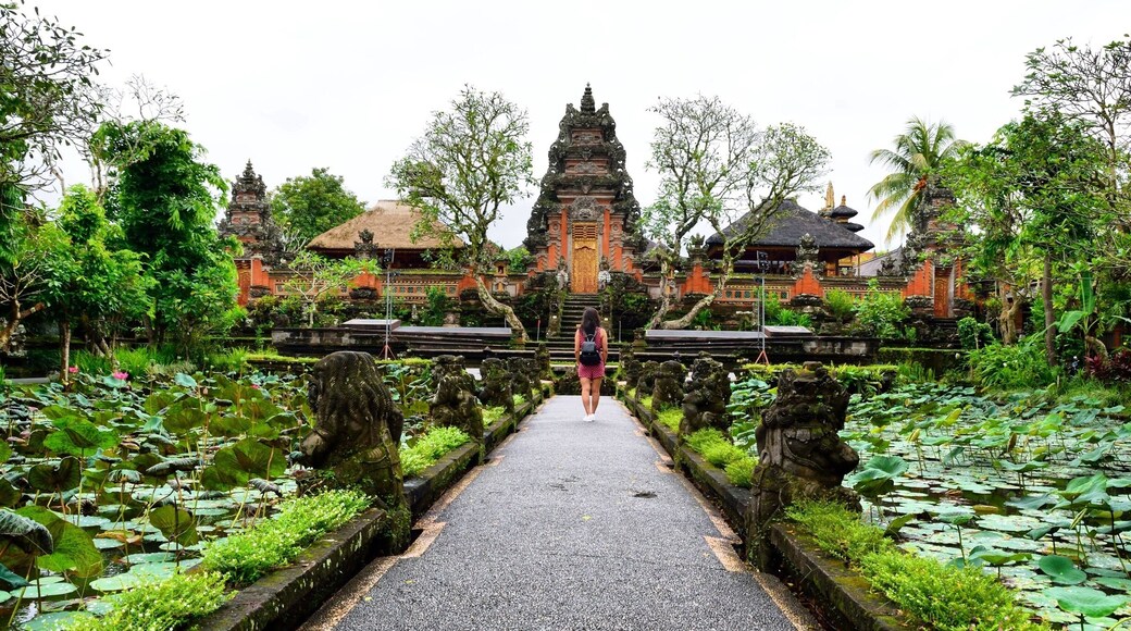 Beautiful temple of goddess Saraswati