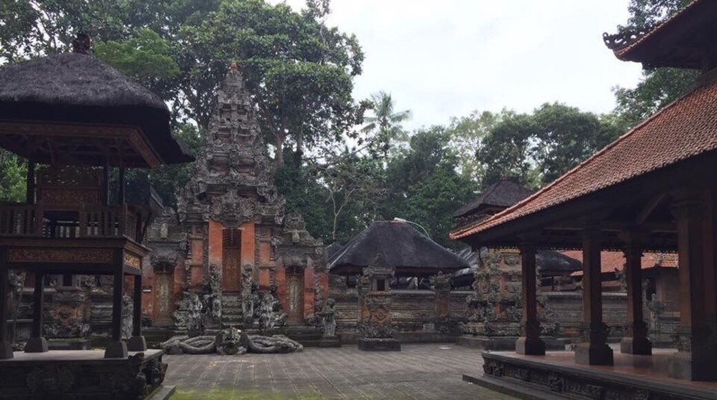 Pura Dalem Agung at the Sacred Monkey Forest, Ubud