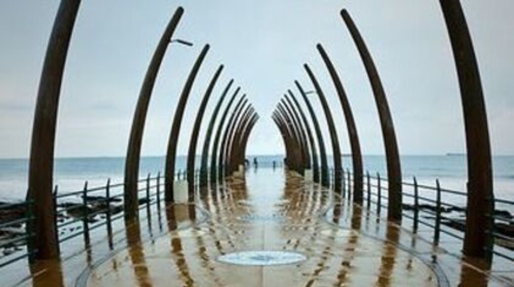 Beautiful Pier at Umhlanga Beach KZN South Africa