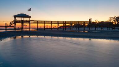 Pier at Low Tide