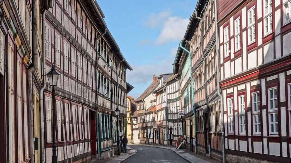 Looking to get off the tourist trails in Germany, take yourself to the Harz region. Lots of fantistic little villages with streets of traditional half timbered houses. You could spend hours just wandering the little cobbled streets & you half expect some fairytale characters to come and greet you!