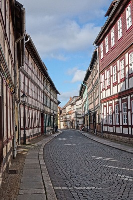 Looking to get off the tourist trails in Germany, take yourself to the Harz region. Lots of fantistic little villages with streets of traditional half timbered houses. You could spend hours just wandering the little cobbled streets & you half expect some fairytale characters to come and greet you!