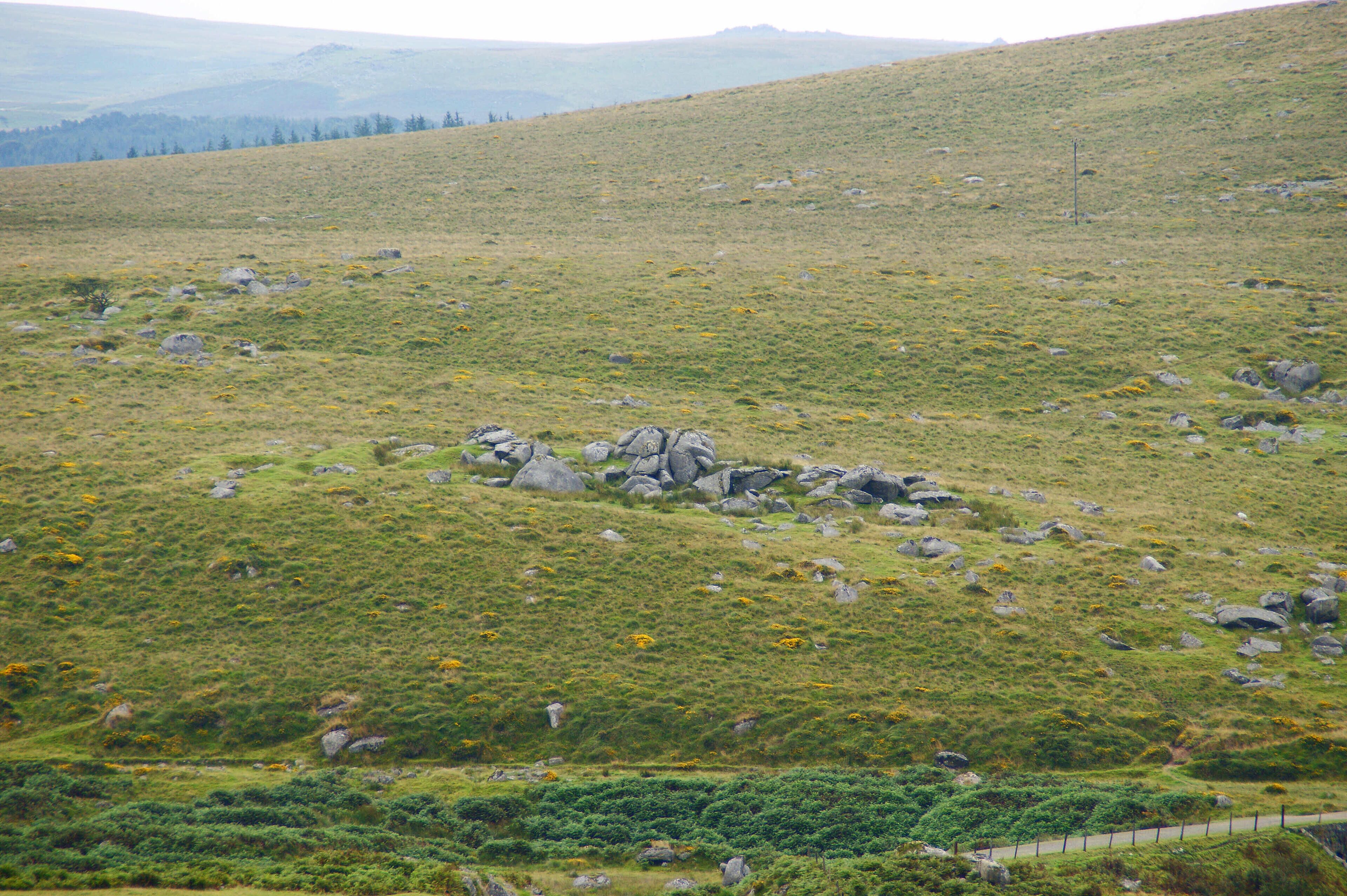 Fur Tor (Merrivale) on western Dartmoor.