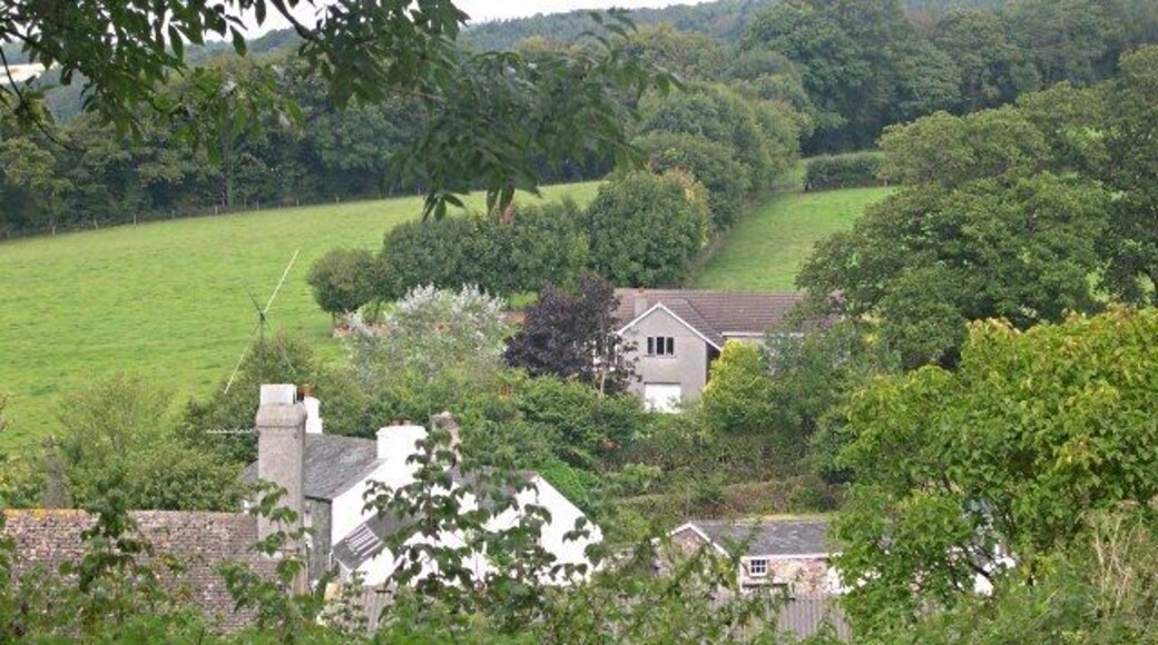 Gawton Valley A view over Little Gawton and Gawton farms.