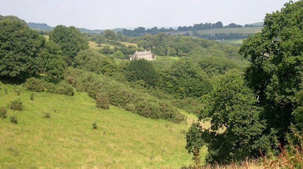 Buttspill Valley. Looking north down the valley