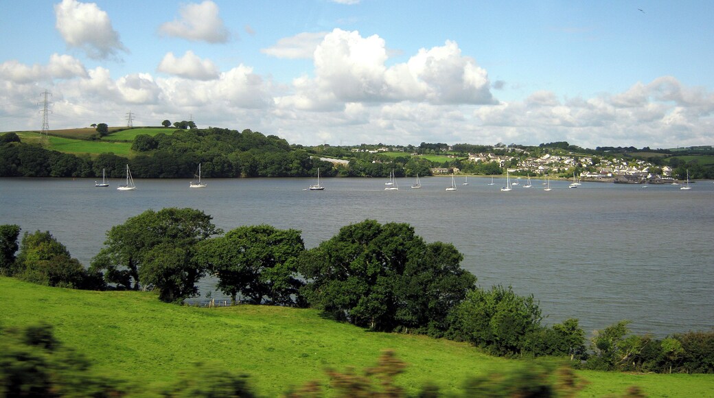 View across the Tamar south of Bere Ferrers
