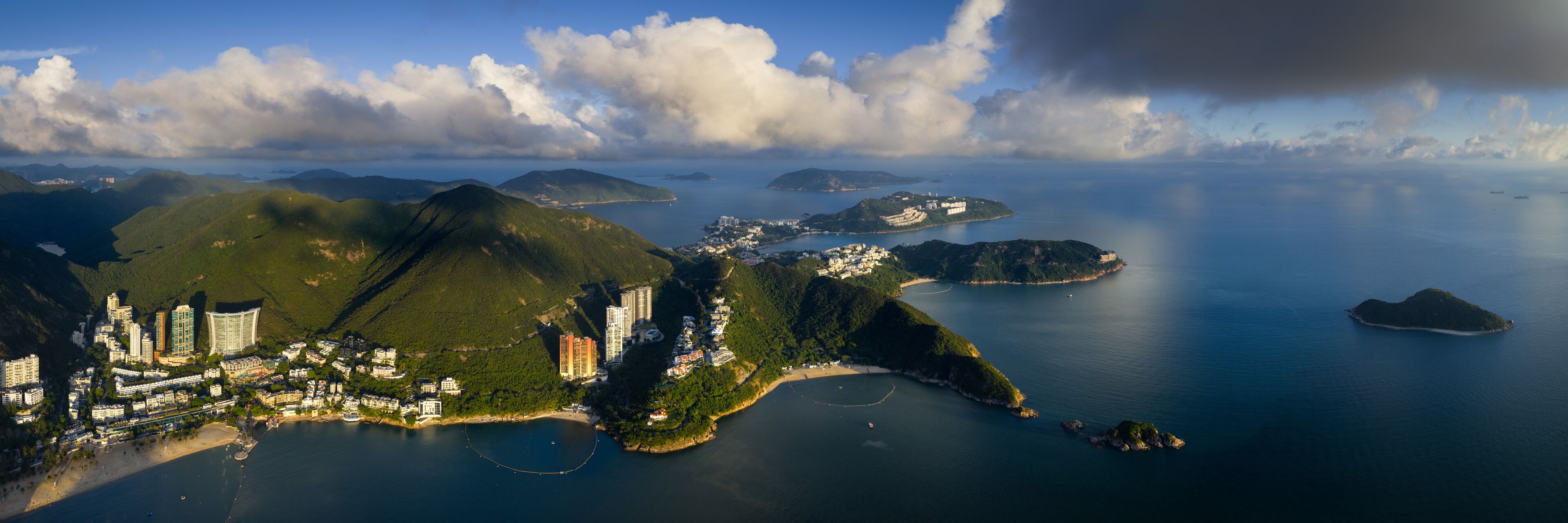 Repulse Bay and Stanley Aerial Hong Kong Island