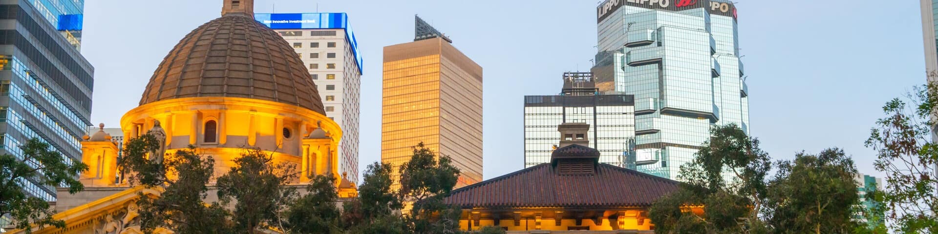 Central showing a city