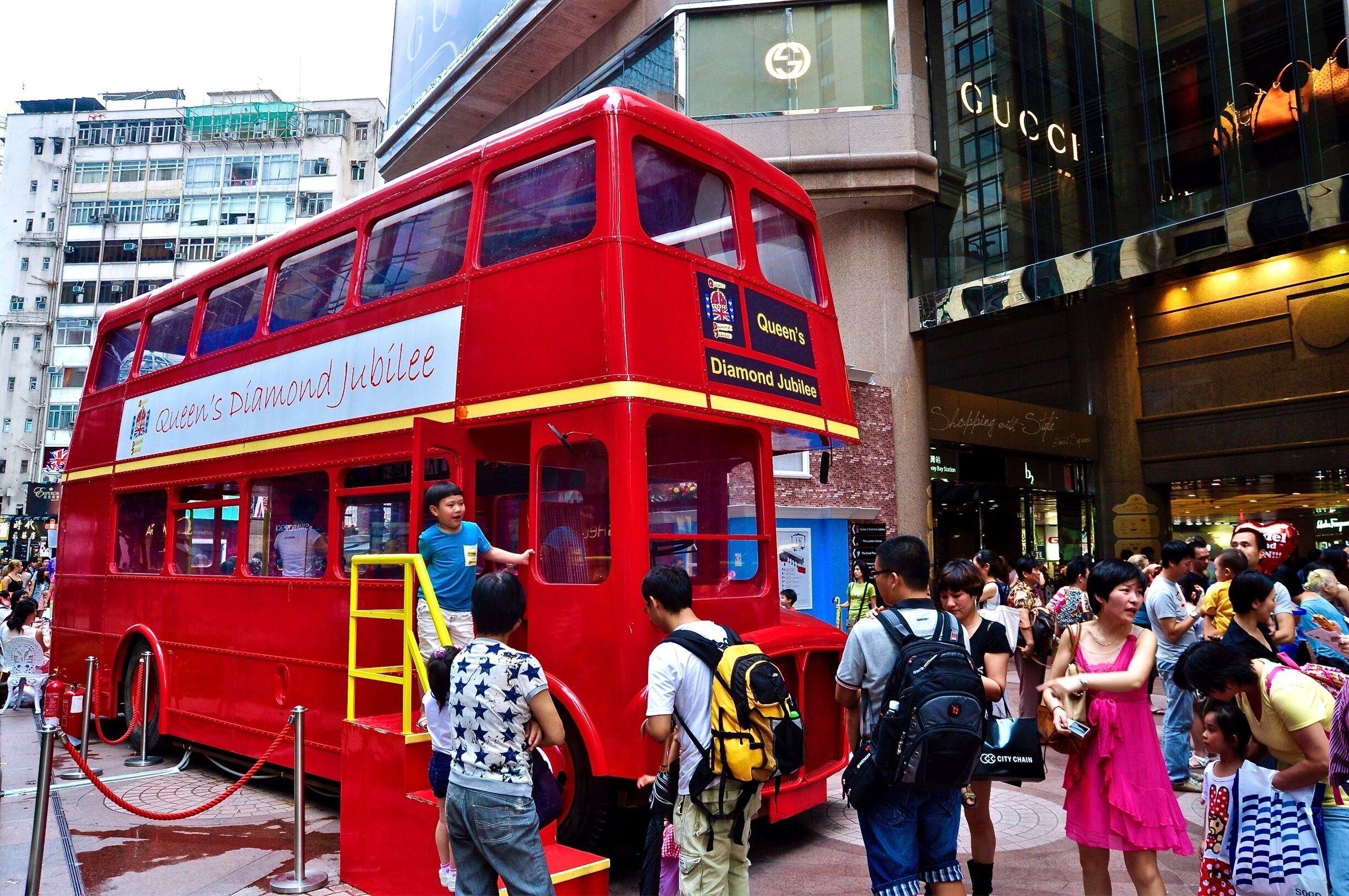 Britain Heritage Festival at Times Square, Causeway Bay, Hong Kong. There is still a lots of British cultural influences in this former colony after handed over to communist China in 1997.
#Asia #HongKong #CausewayBay #bus #red 